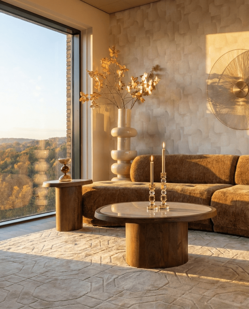 Melrose End Table - Spicebrown