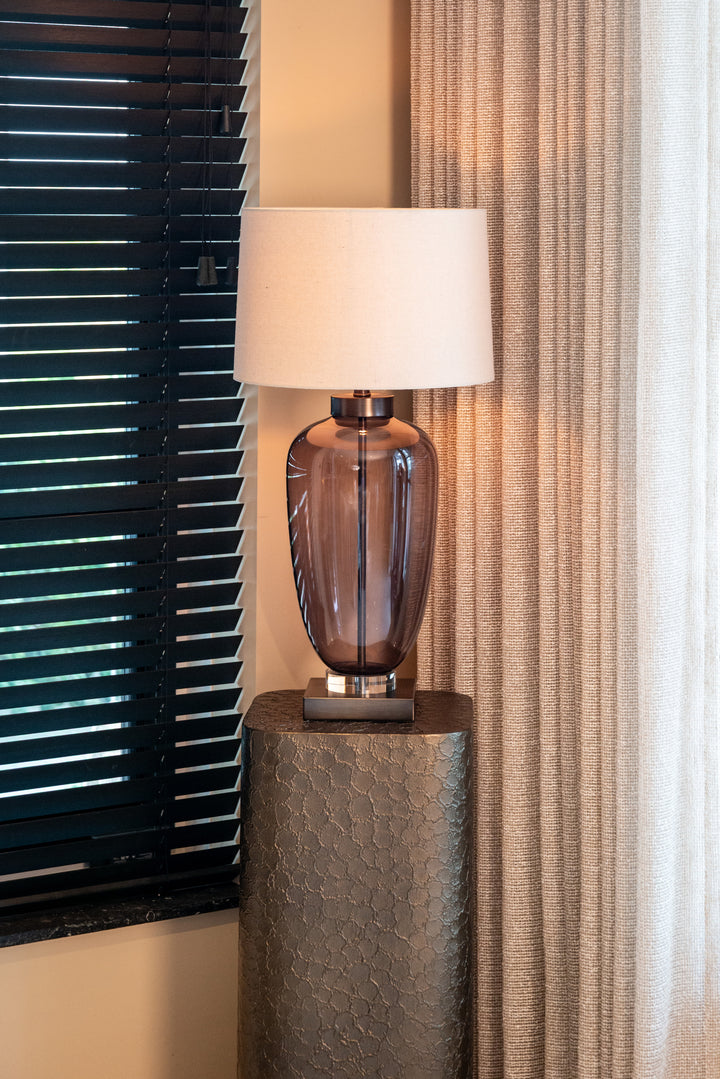 Monsoe Table Lamp - Smoke