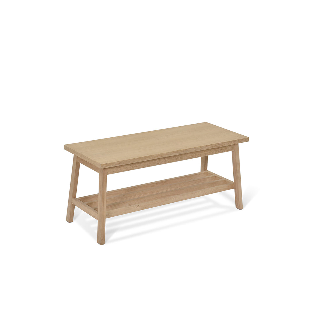 Hambledon Hallway Bench - Oak Garden Trading 3