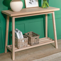 Garden Trading Hambledon Console Table in Natural