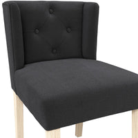 O&Co Ari Winged Dining Chair in Anthracite