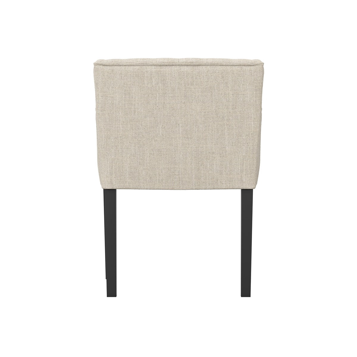 O&Co Ari Winged Dining Armchair in Stone