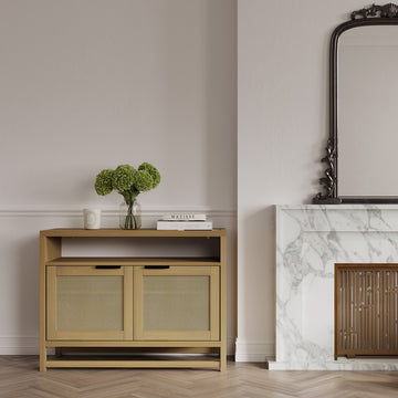 O&Co Lake Cabinet in Latte