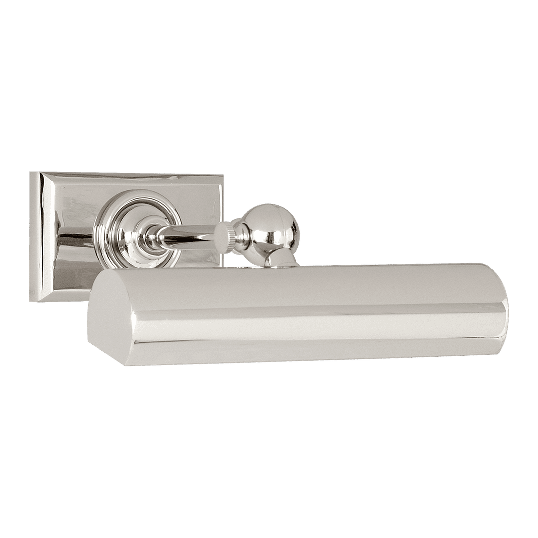 8" Cabinet Maker's Picture Light - Polished Nickel Visual Comfort 1