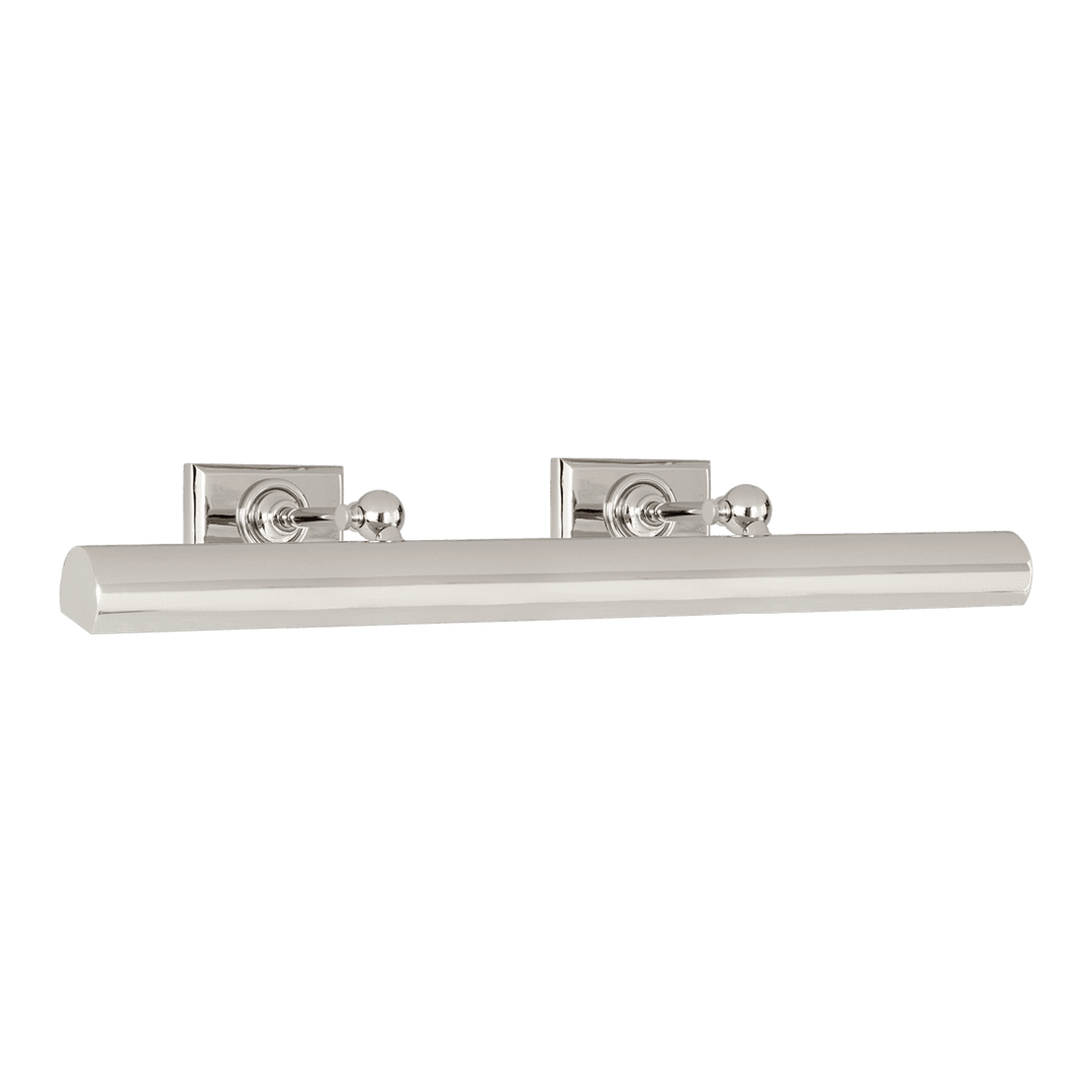 24" Cabinet Maker's Picture Light - Polished Nickel Visual Comfort 1