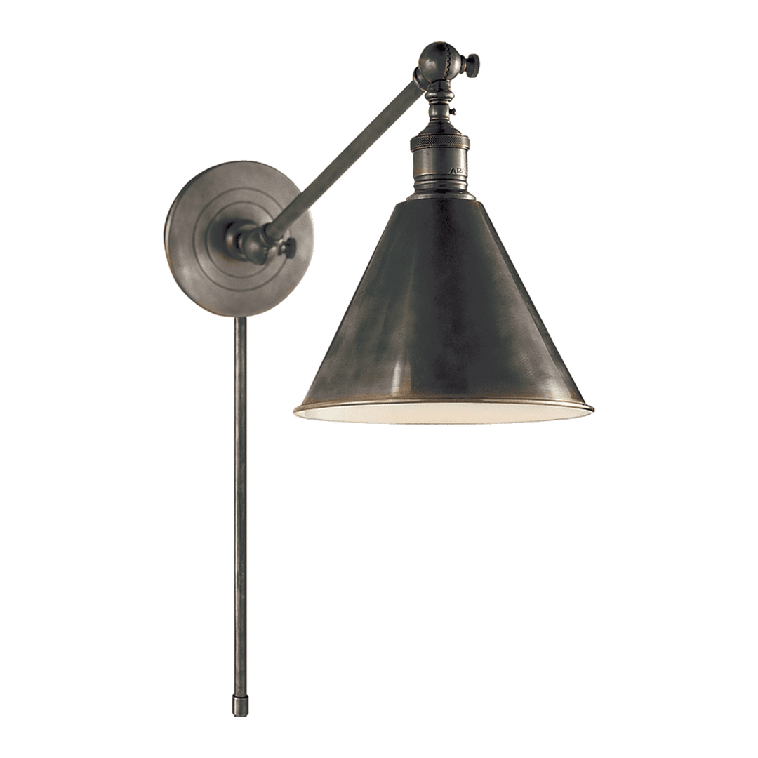Boston Functional Single Arm Library Light - Bronze Visual Comfort 1