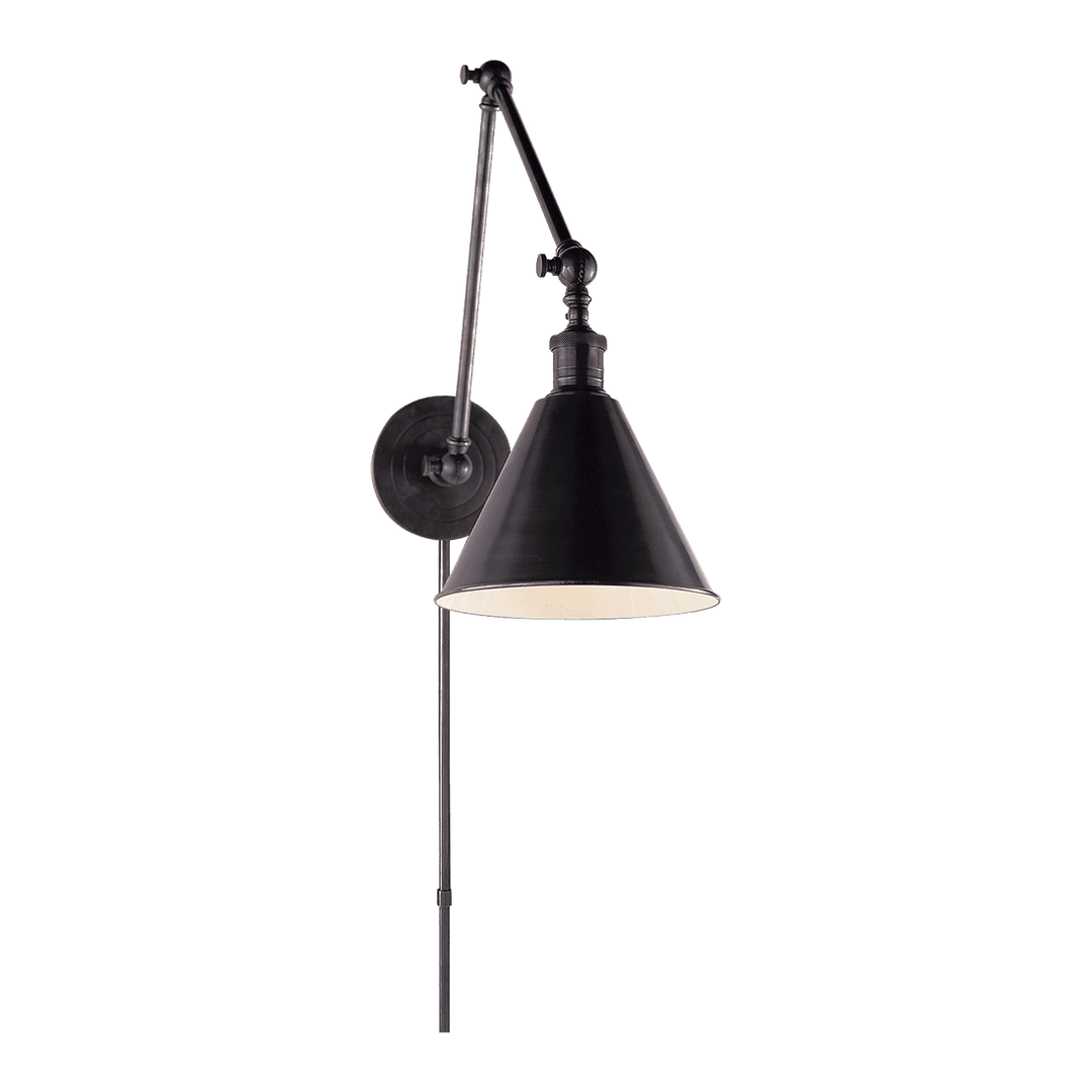 Boston Functional Double Arm Library Light - Bronze Visual Comfort 1