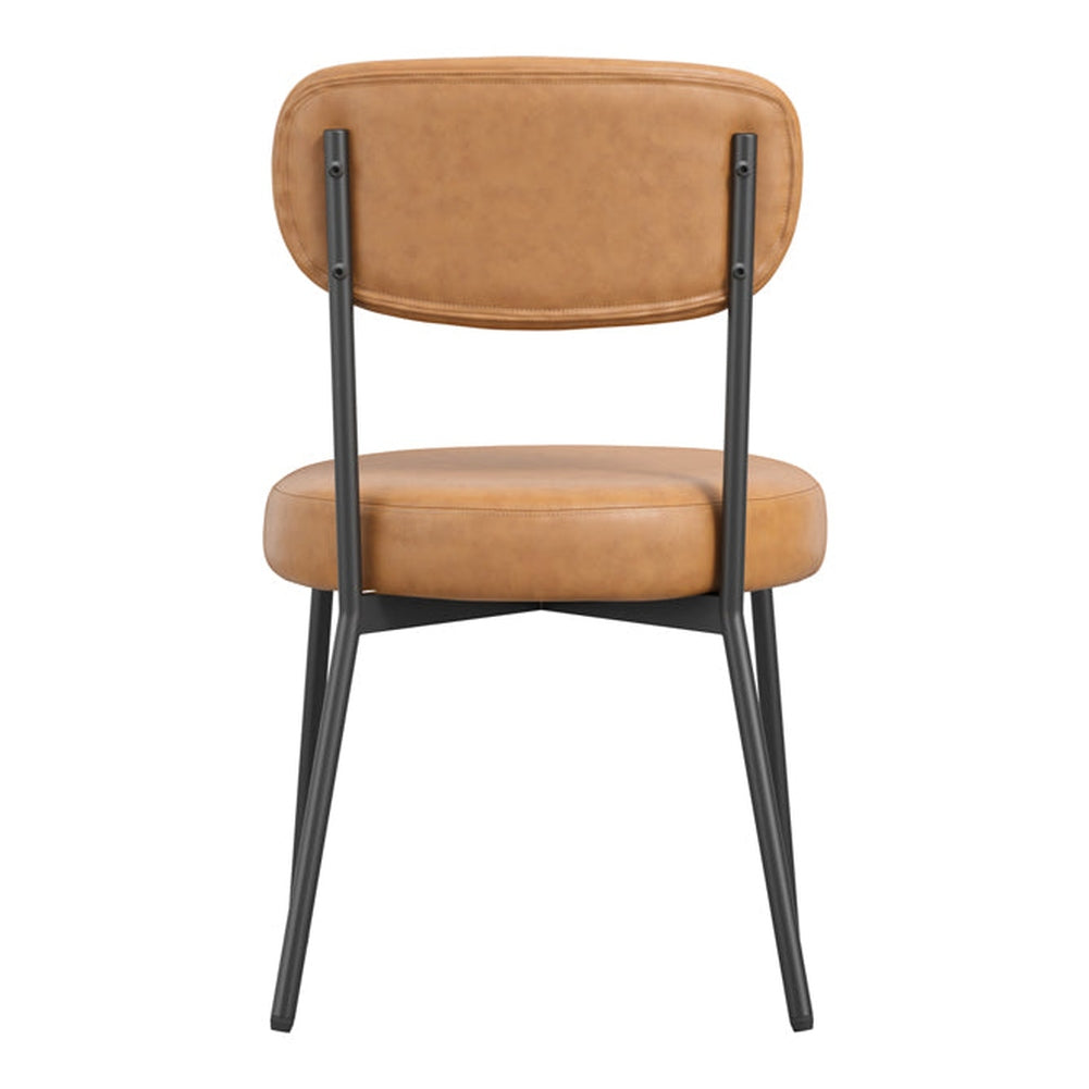Ross Set of 2 Dining Chairs - Caramel LPD Home 5