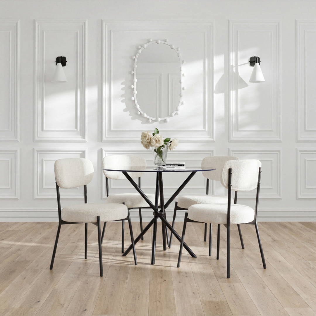 Ross Set of 2 Dining Chairs - Ivory