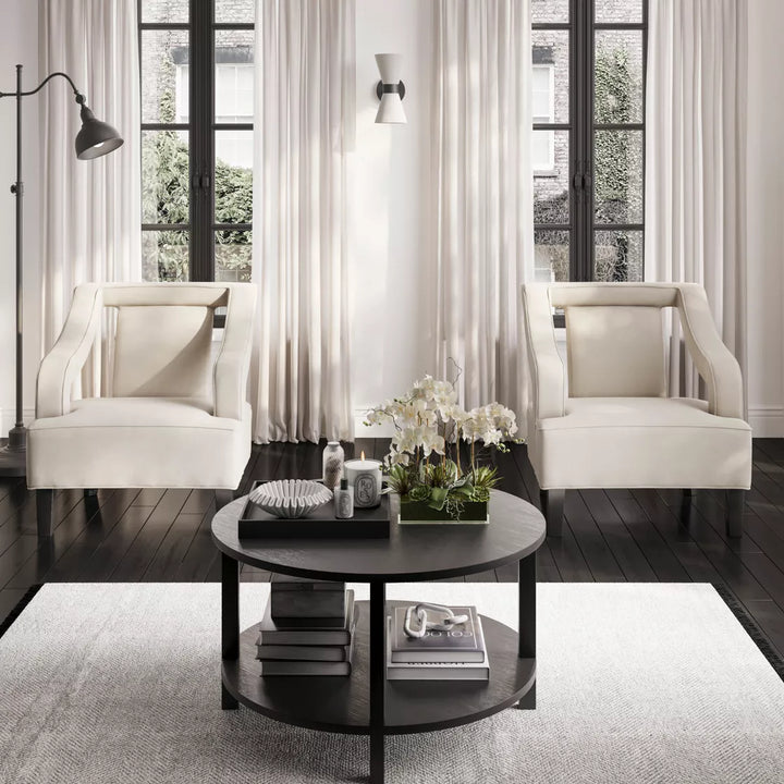 Larson Arm Chair - Ivory