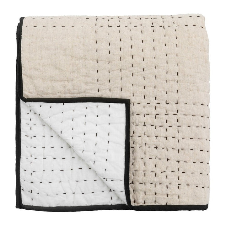 Matrix Bedspread 240x260cm - Beige GalleryDirect 5