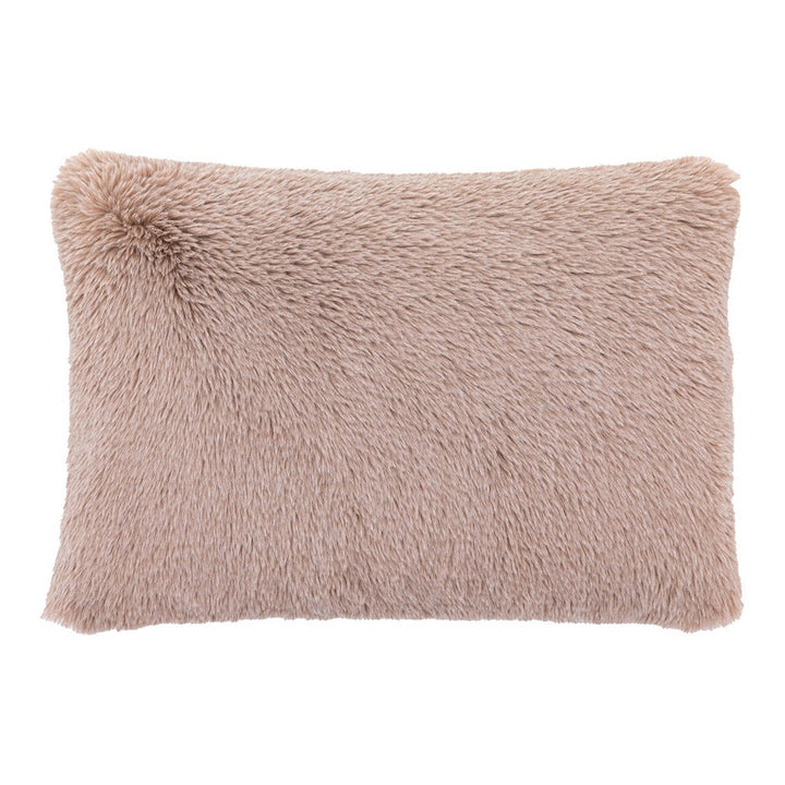 Juniper Faux Fur Cushion 40x60cm - Mauve GalleryDirect 1
