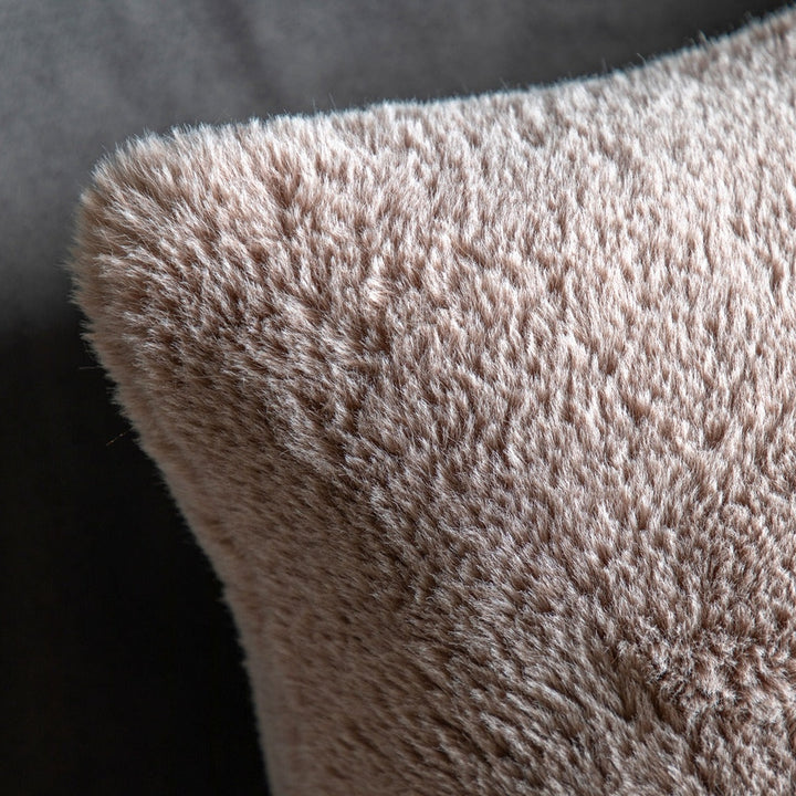 Juniper Faux Fur Cushion 40x60cm - Mauve GalleryDirect 3