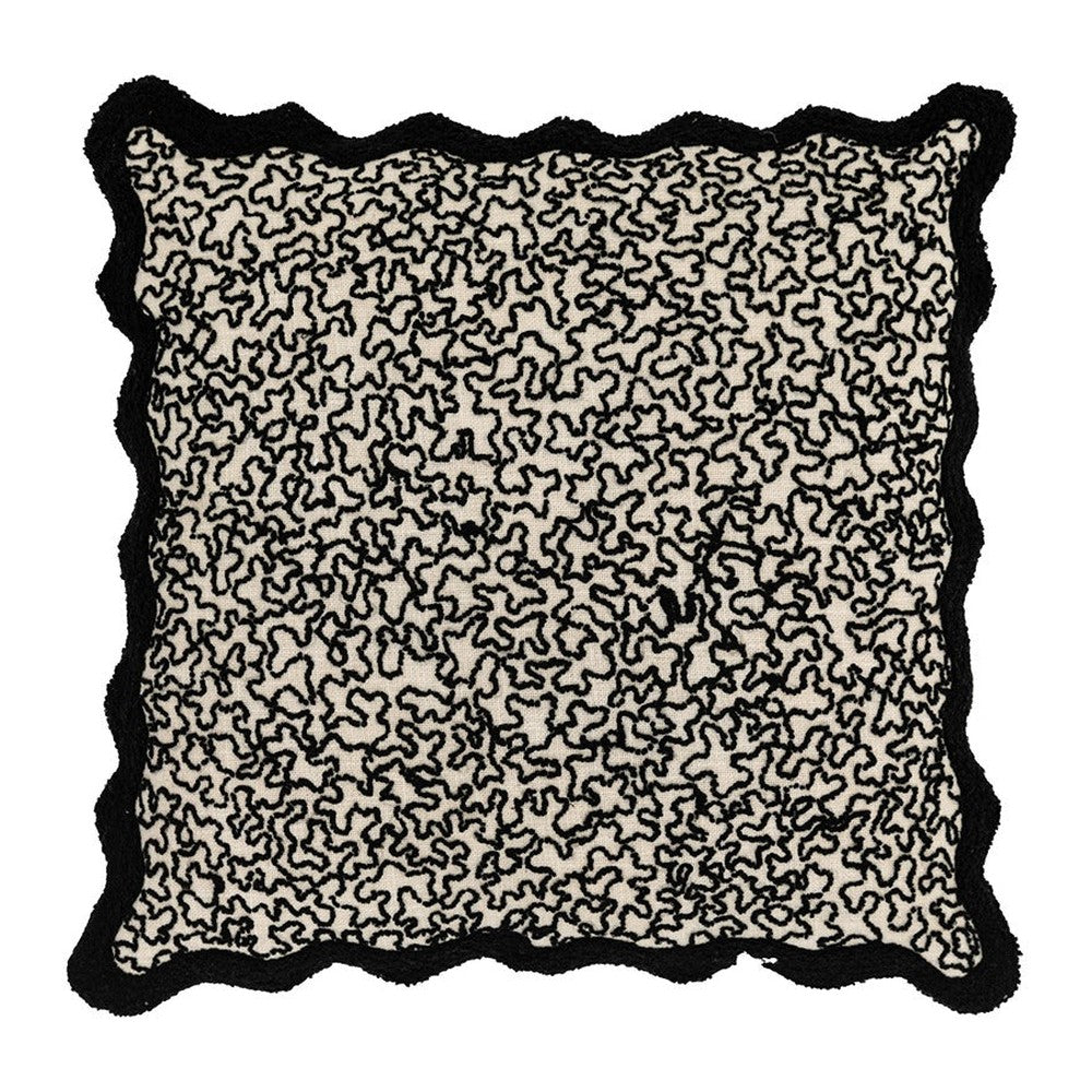 Tabor Cushion 45cm - Black GalleryDirect 1
