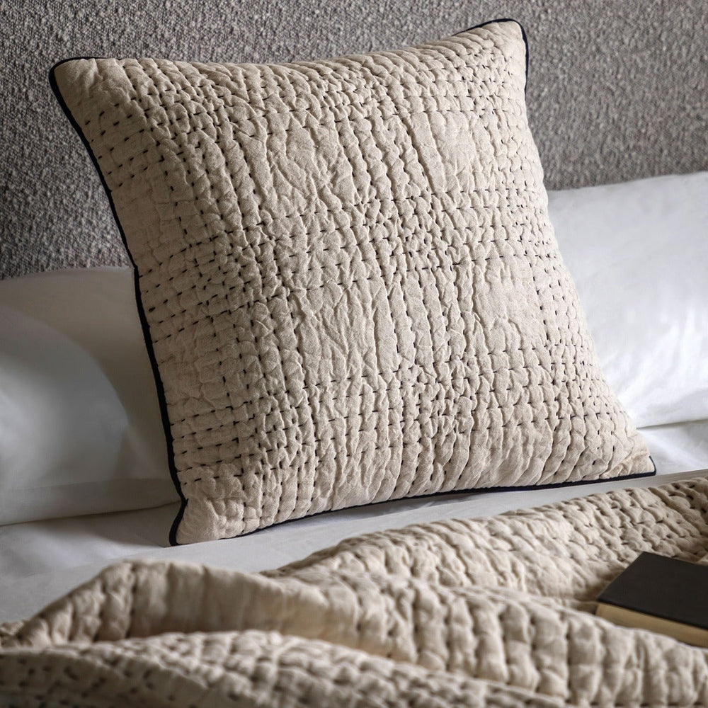 Matrix Cushion 50cm - Beige GalleryDirect 2