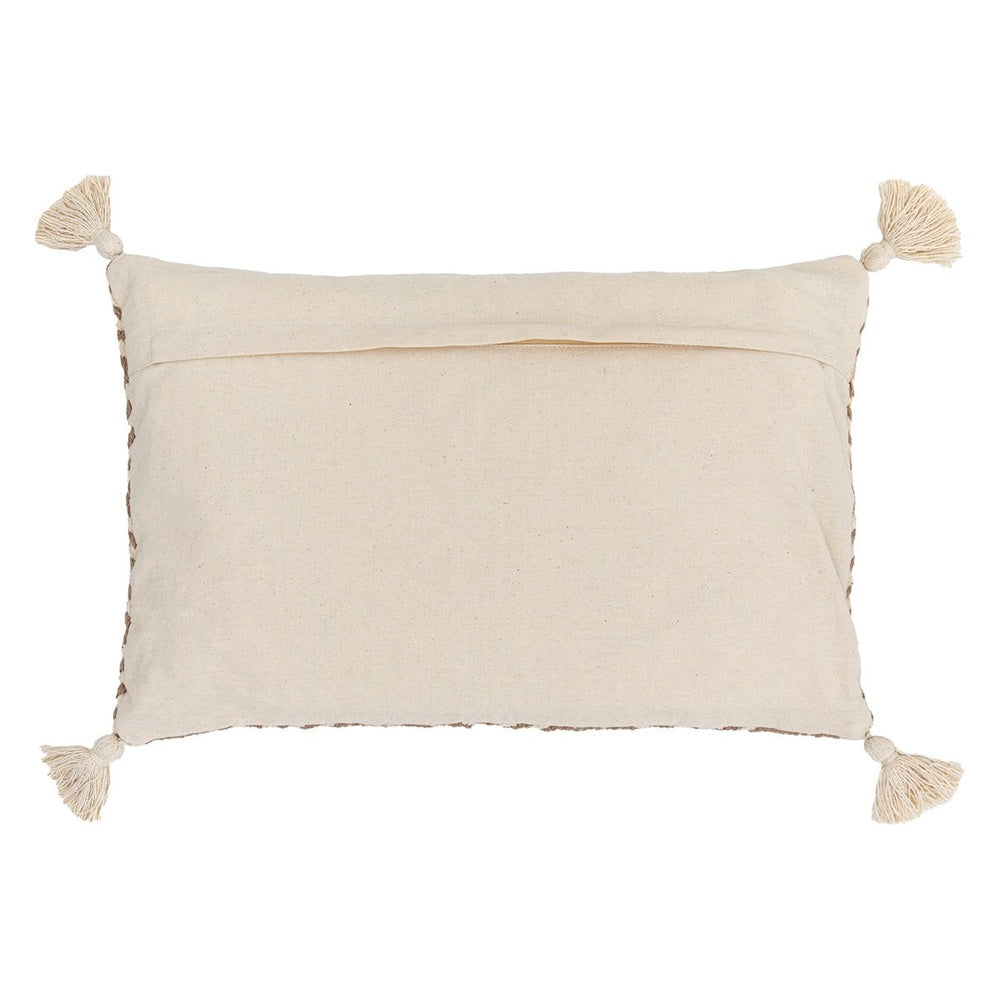 Thea Woven Cushion 40x60cm - Cream GalleryDirect 3