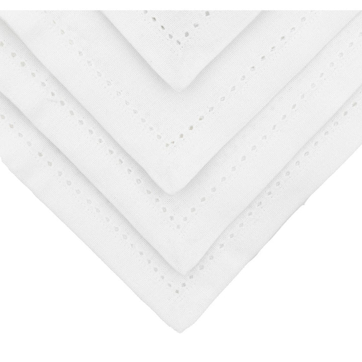 White Classic Napkin Pack of 4 GalleryDirect 6