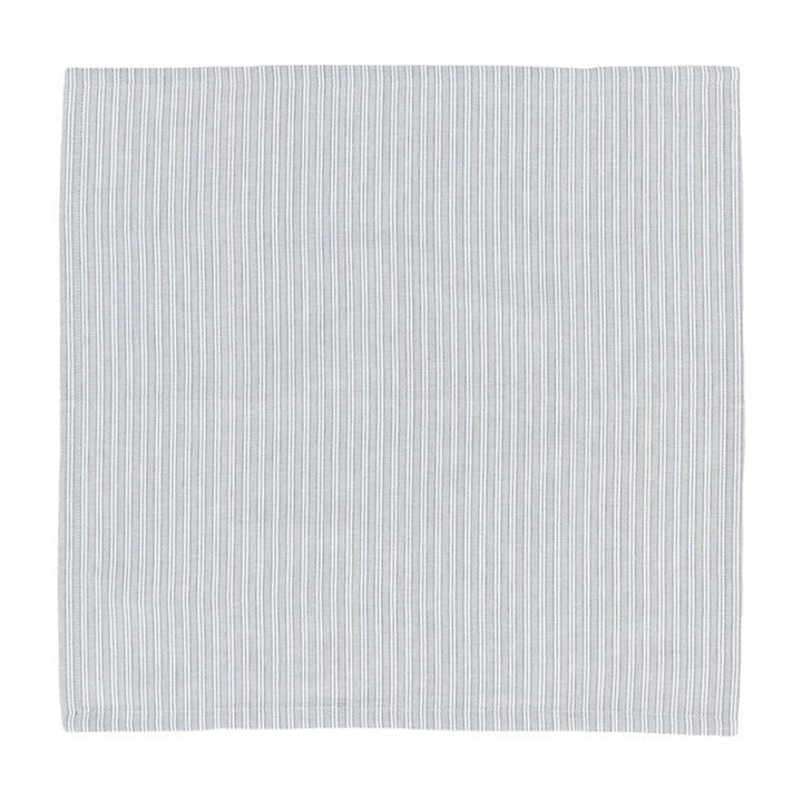 Woven Striped Napkin - Grey Pack of 4 GalleryDirect 1