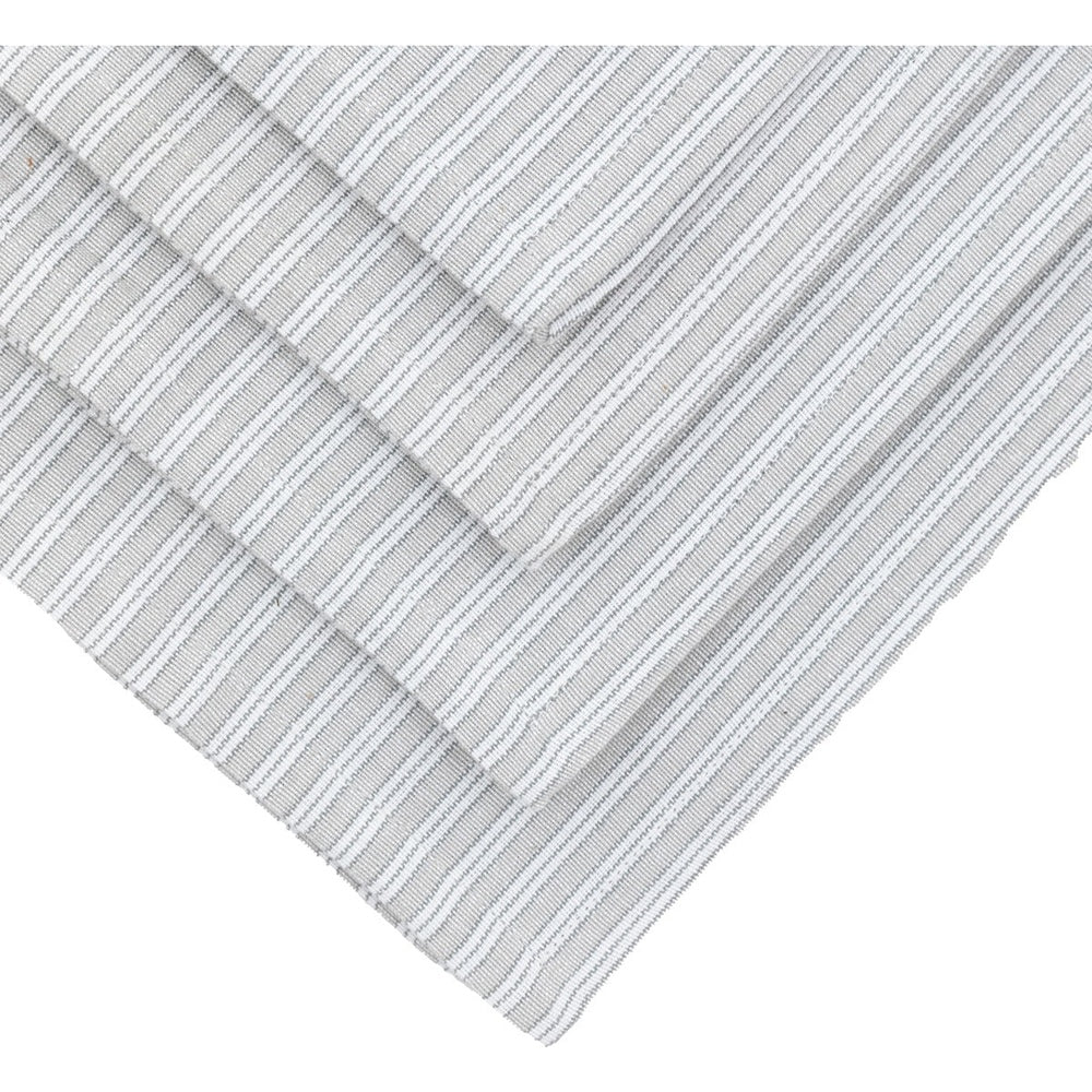 Woven Striped Napkin - Grey Pack of 4 GalleryDirect 6