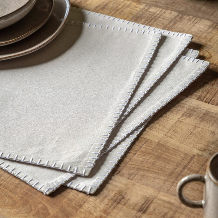 Linen Effect Placemat Pack of 4 GalleryDirect 2