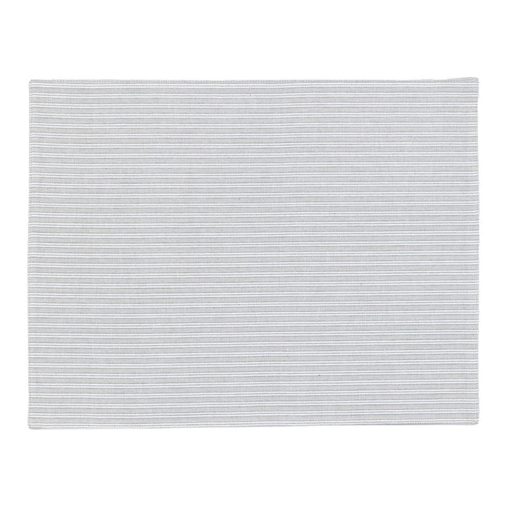 Woven Striped Placemat - Grey Pack of 4 GalleryDirect 1