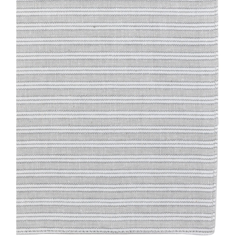 Woven Striped Placemat - Grey Pack of 4 GalleryDirect 5