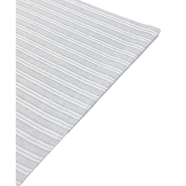 Woven Striped Placemat - Grey Pack of 4 GalleryDirect 6
