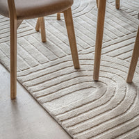 Gallery Interiors Saser Rug Natural 120x180cm