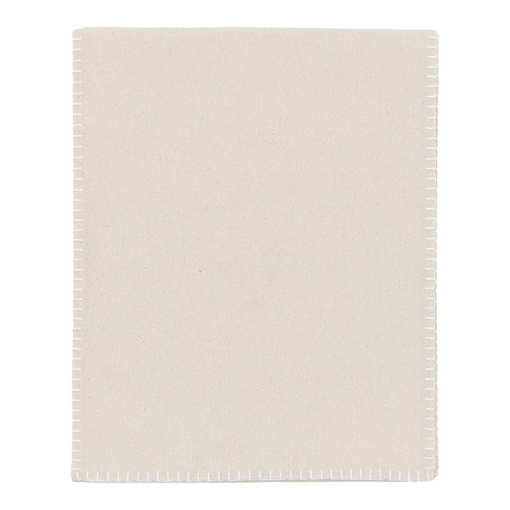 Linen Effect Table Runner 180cm - Cream GalleryDirect 1
