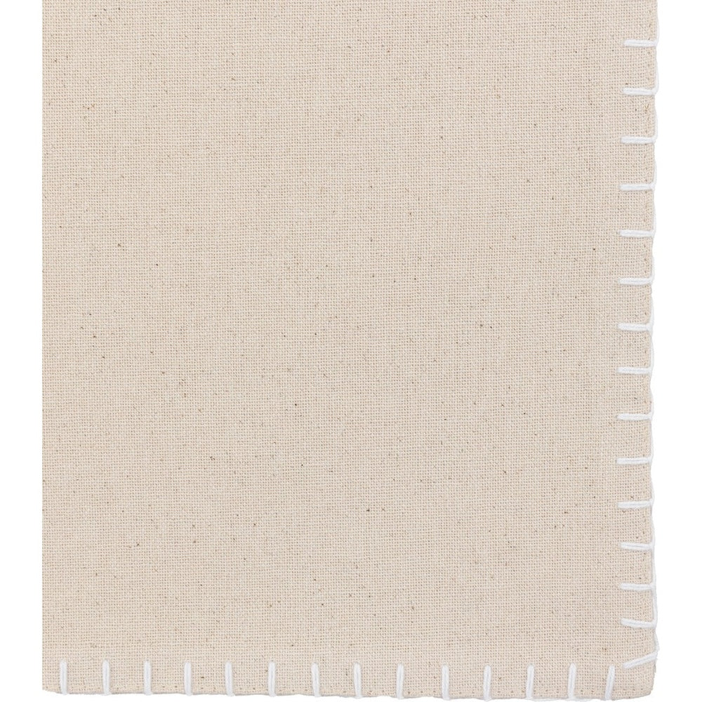 Linen Effect Table Runner 180cm - Cream GalleryDirect 5