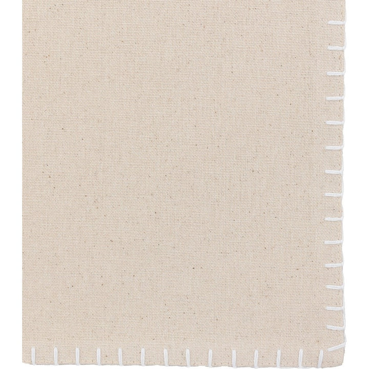 Linen Effect Table Runner 180cm - Cream GalleryDirect 5