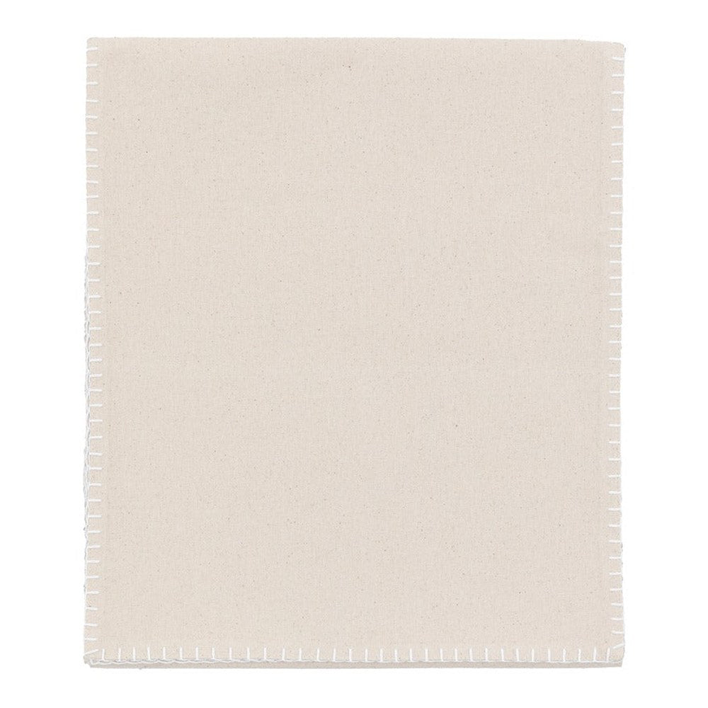 Linen Effect Table Runner 250cm - Cream GalleryDirect 1