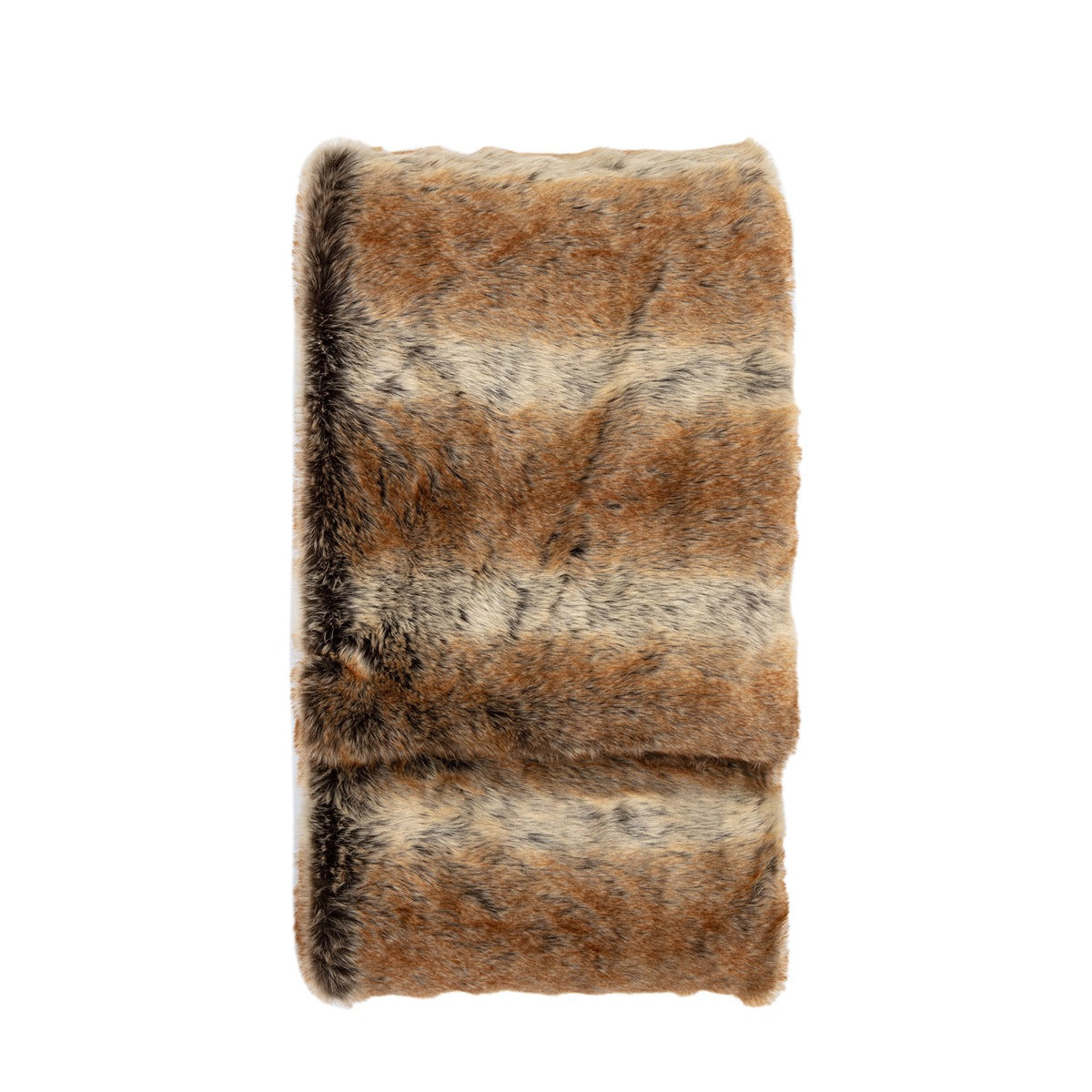 Gallery Interiors Husky Fur Throw Premium