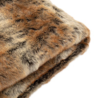 Gallery Interiors Husky Fur Throw Premium