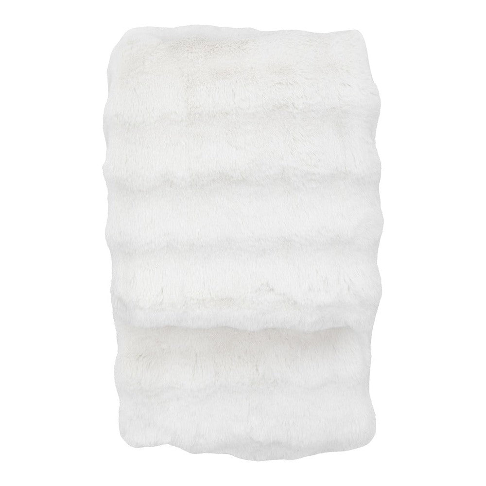 Marshmallow Rabbit Throw 150x200cm - Cream GalleryDirect 1
