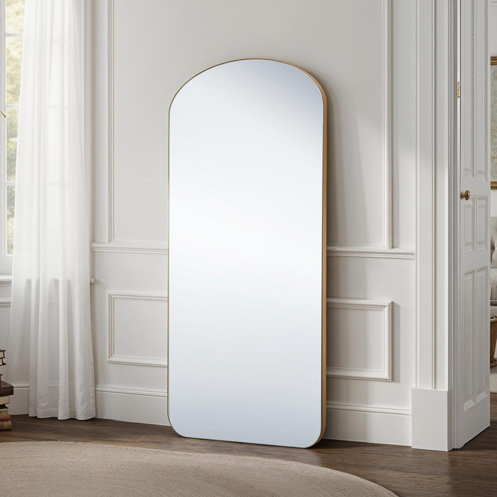 Sydney Arched Full Length Mirror - Gold Yearn Mirrors 2