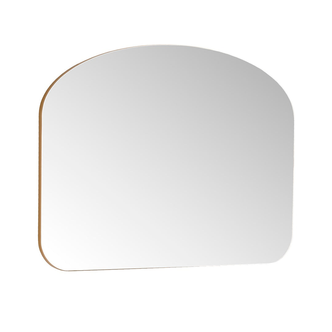 Sydney Curved Mantle Mirror - Gold Yearn Mirrors 1