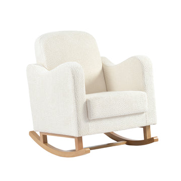 Lullaby Nursing Chair - Off White Bouclé