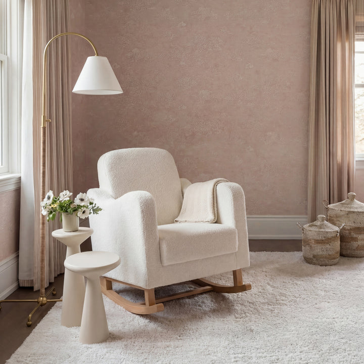 Lullaby Nursing Chair - Off White Bouclé