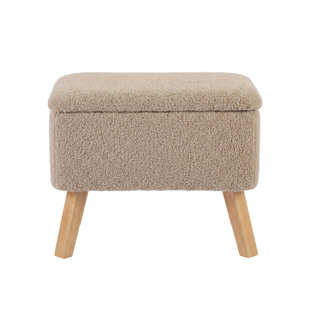 Lullaby Nursing Chair & Stool - Biscuit