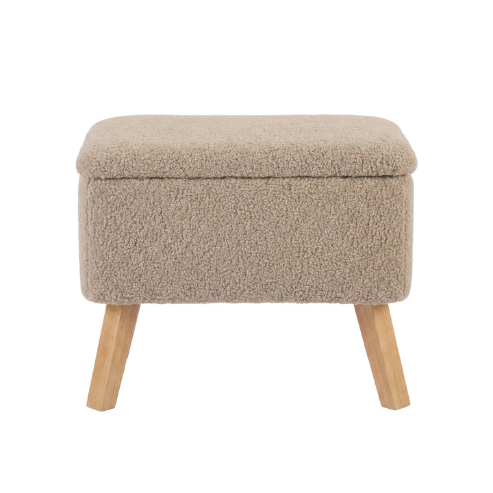 Lullaby Nursing Chair & Stool - Biscuit
