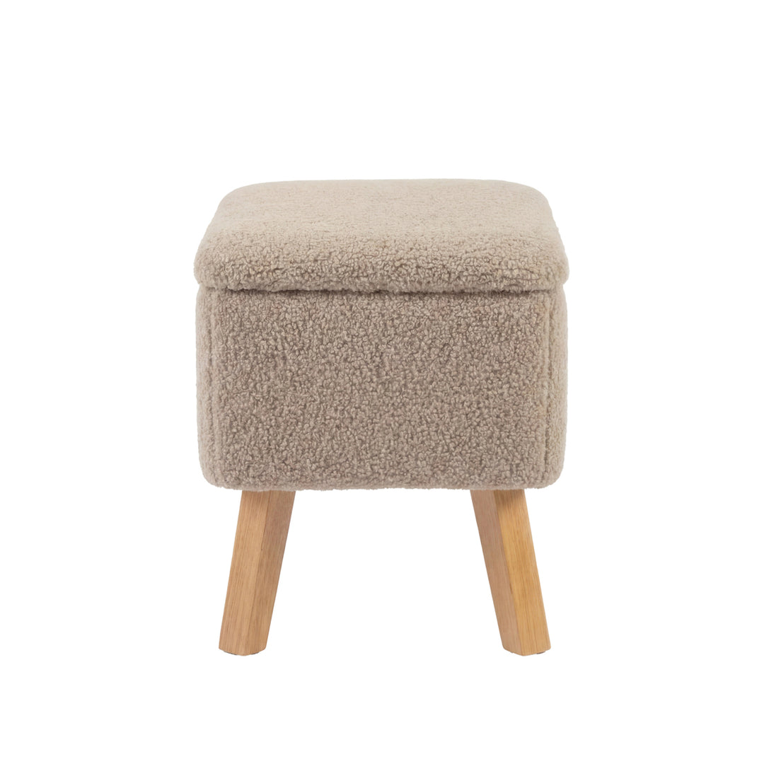 Lullaby Nursing Chair & Stool - Biscuit