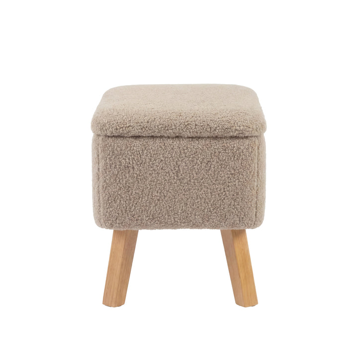 Lullaby Nursing Chair & Stool - Biscuit