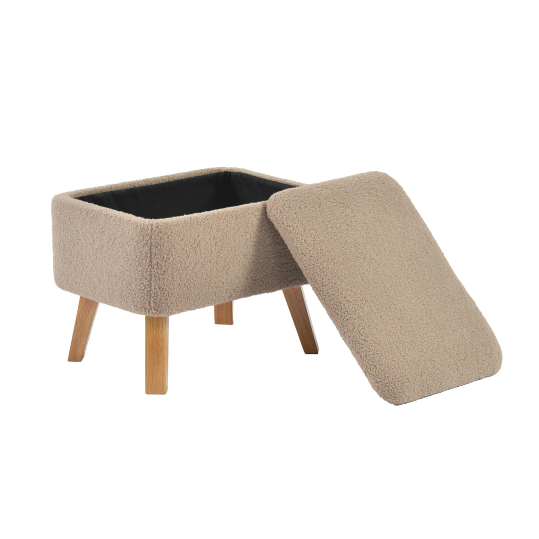 Lullaby Nursing Chair & Stool - Biscuit