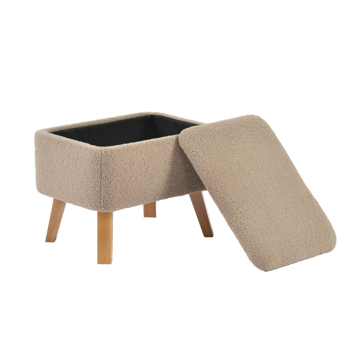 Lullaby Nursing Chair & Stool - Biscuit