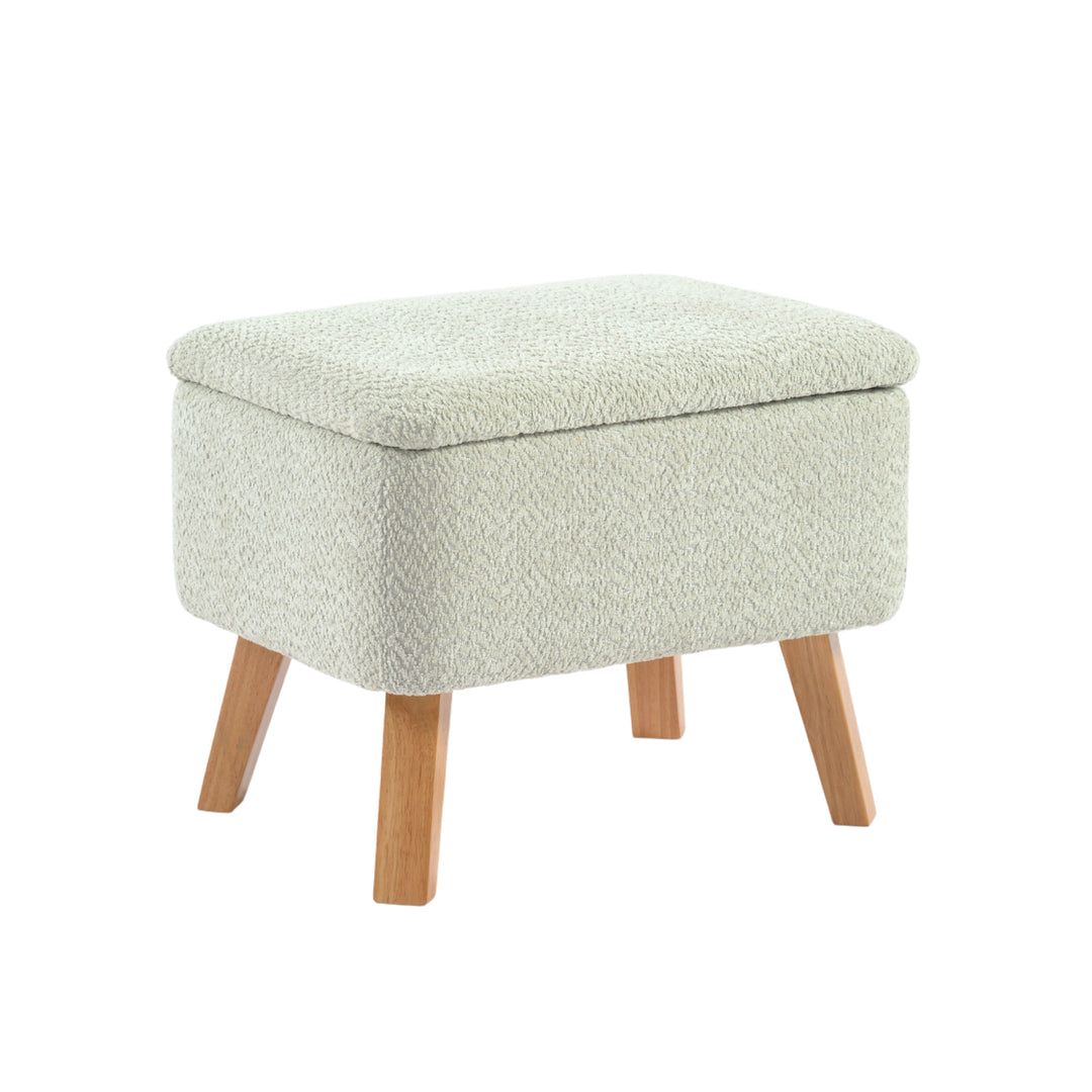 Lullaby Nursing Chair & Stool - Sage Bouclé
