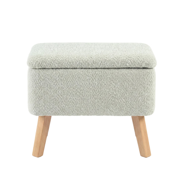 Lullaby Nursing Chair & Stool - Sage Bouclé