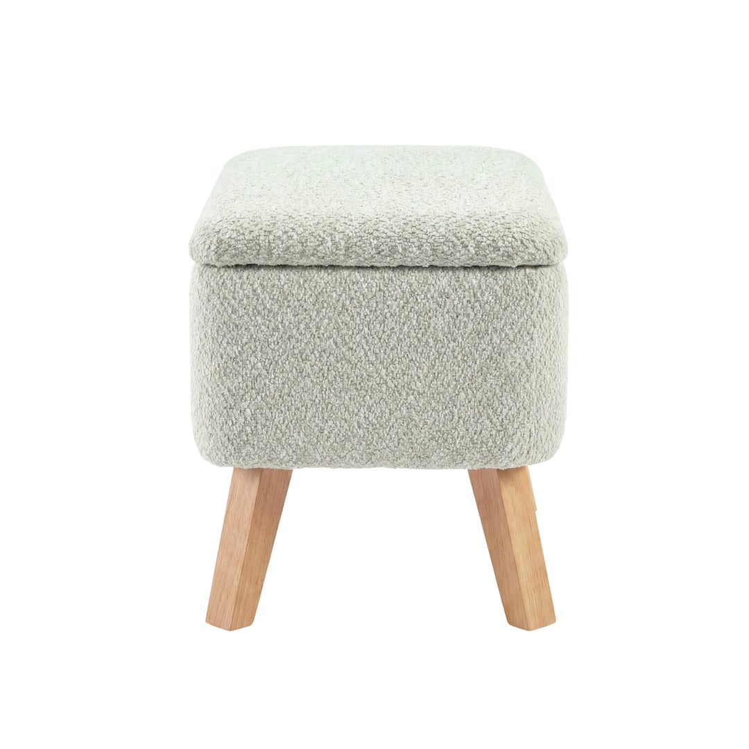 Lullaby Nursing Chair & Stool - Sage Bouclé