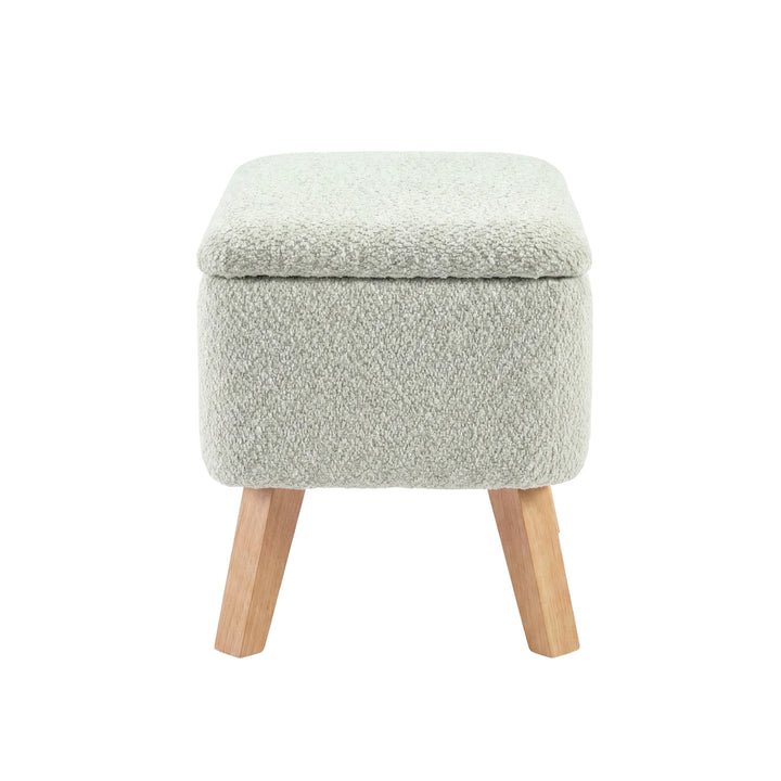 Lullaby Nursing Chair & Stool - Sage Bouclé