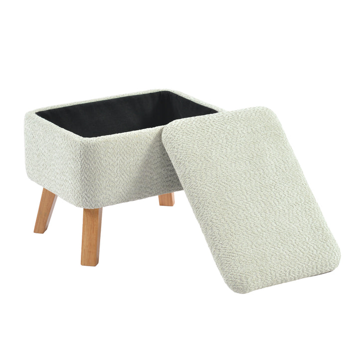 Lullaby Nursing Chair & Stool - Sage Bouclé